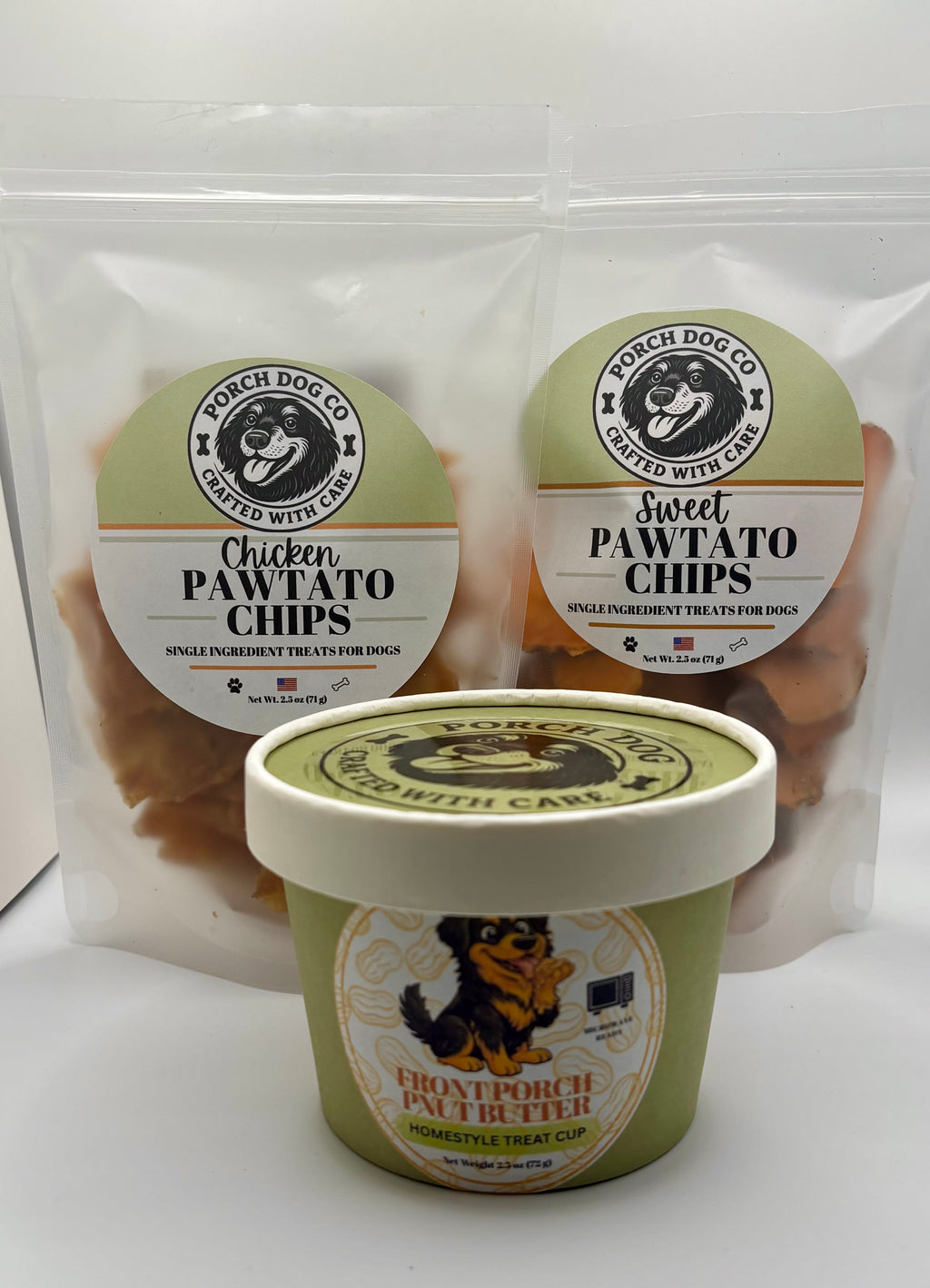 The NEW Porch Dog Sampler